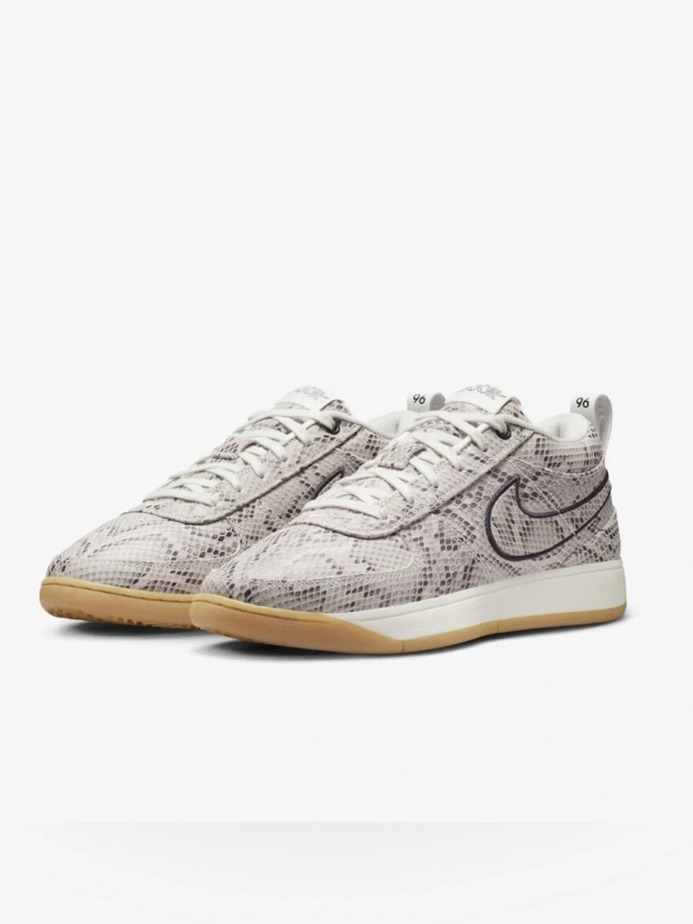 Nike Book 1 Devin Booker Snakeskin Cream/Natural Colorway Unisex M: 9 W: 10.5 - Picture 1 of 13